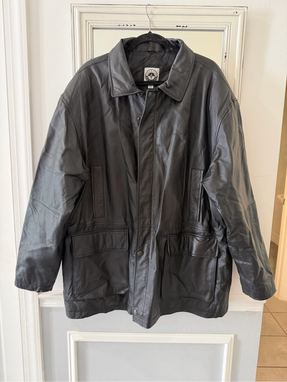 American Weekend Men's Vintage Leather Jacket
